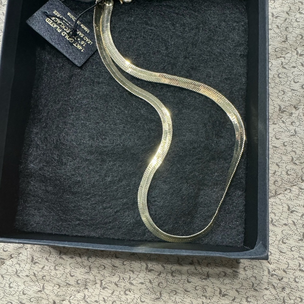 HOUSE of HARLOW 14k gold plated adjustable length chain! 🤩GORGEOUS & on trend!!